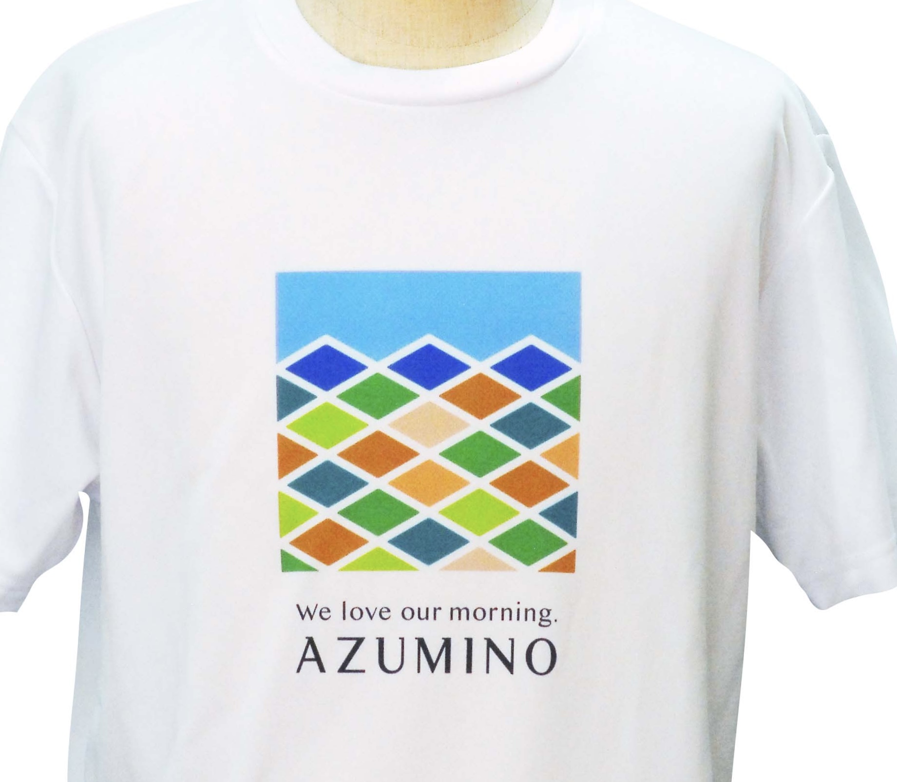 ふるさと納税 服 長野県 安曇野市 「朝が好きになる街安曇野」半袖ドライＴシャツ（ＬＬサイズ） DSC_00221.jpg